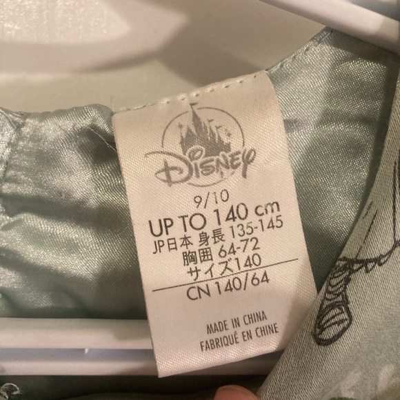 Disney Green A-Line Sundress with Flutter Sleeves - Picture 3 of 6